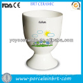 white porcelain decal high quality microwave egg cup